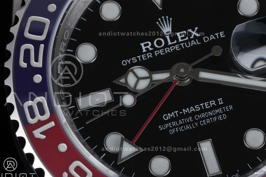 On Bezel Jubilee II 126710 Pepsi V3 Master SS 1:1 ARF Best (UV Bracelet New 904L GMT BLRO SH3285 Upgraded) Edition 0109